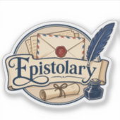 Sticker Épistolaire (Devant)