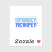 Sticker Épongé McWipey (Feuille)