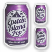 STICKER EPSTIEIN ISLAND  (Devant)