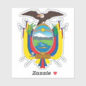 Sticker Équateur (Feuille)