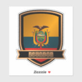 Sticker Équateur (Feuille)