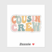 Sticker Équipage Cousin (Feuille)