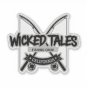 Sticker Équipage de pêche Wicked Tales (Devant)
