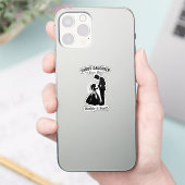 Sticker Équipe de danse papa-fille (2) (Téléphone)