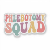 Sticker Équipe de phlébotomie (Devant)