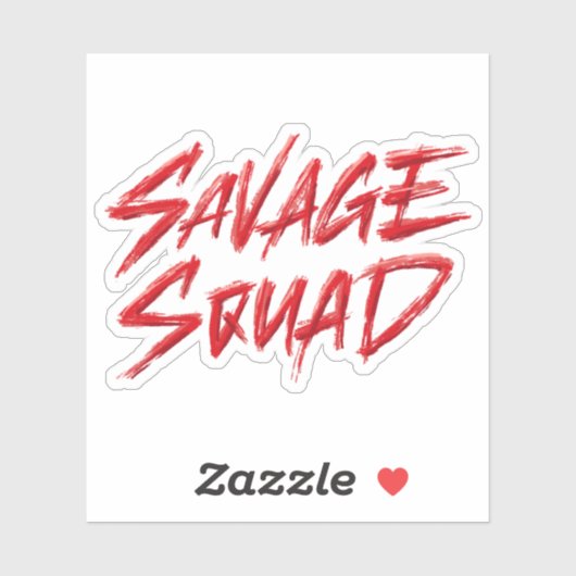 Sticker Equipe de sauvegarde (Feuille)