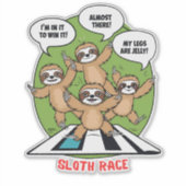 Sticker Équipe d'exécution de Sloth (Devant)