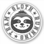 Sticker Équipe d'exécution de Sloth (Devant)