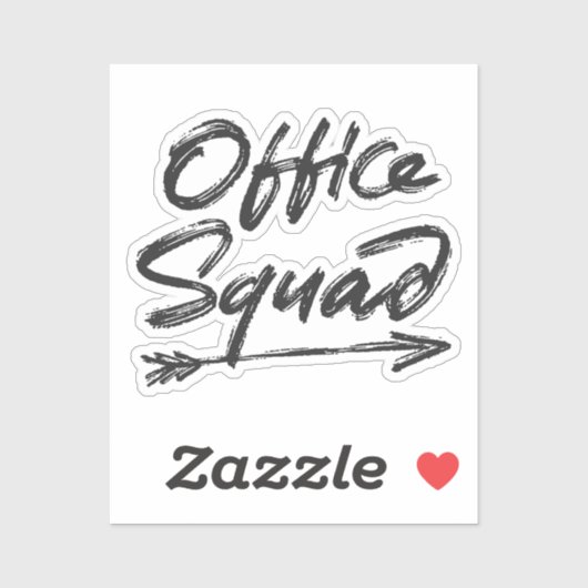 Sticker Équipe du bureau (Feuille)