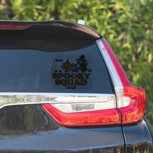 Sticker Équipe Éffrayante virale 2025 (Côté voiture)