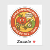 Sticker Équipement d'exploration extérieur Apple Randonnée (Feuille)