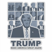 STICKER ÈRE DONALD TRUMP (Devant)