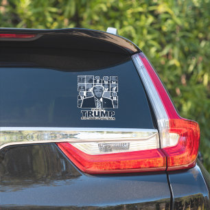 STICKER ÈRE DONALD TRUMP