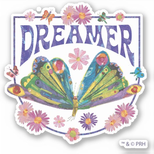 Sticker Eric Carle | Dreamer (Devant)