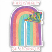 Sticker Eric Carle | La Beauté Est Tout Autour De Nous (Devant)