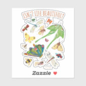 Sticker Eric Carle | La vie n'est-elle pas belle ? (Feuille)