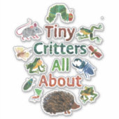 Sticker Eric Carle | Petits critères Tout sur (Devant)