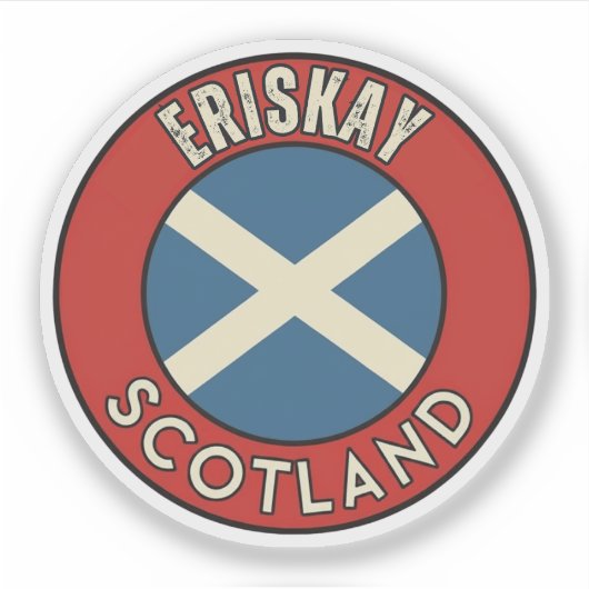 Sticker Eriskay, Écosse (Devant)