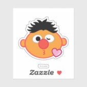 Sticker Ernie Face lance un baiser (Feuille)