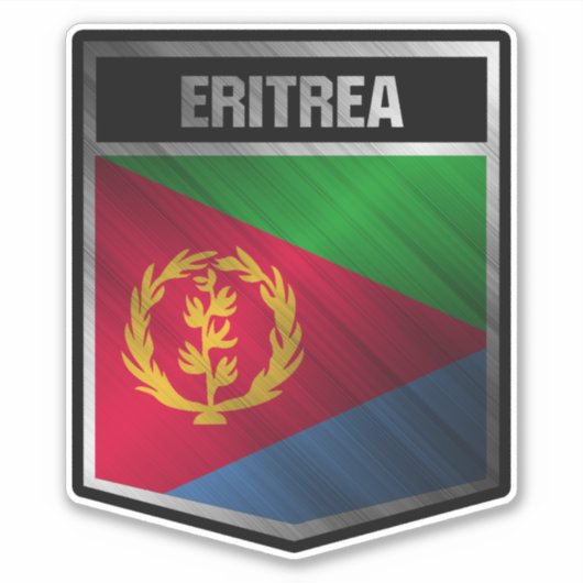 Sticker Érythrée (Devant)