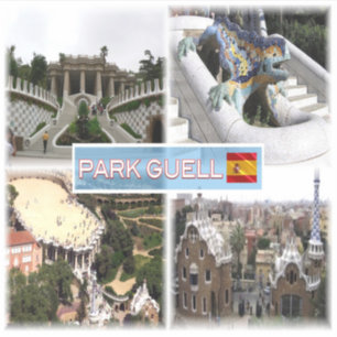 Sticker ES Barcelona - Parc Guell