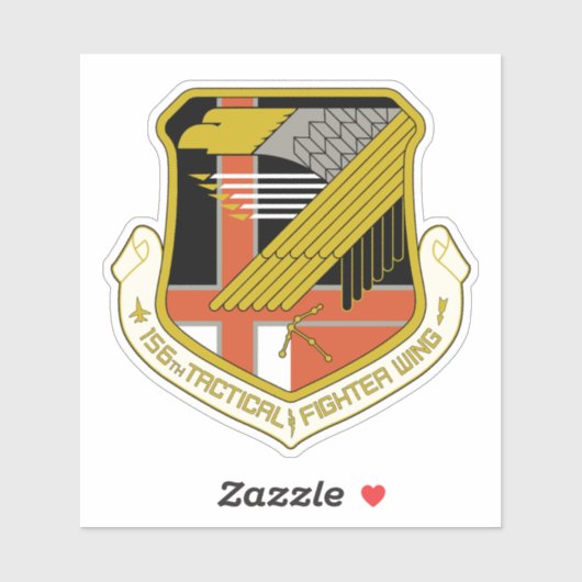 Sticker Escadron jaune (Feuille)