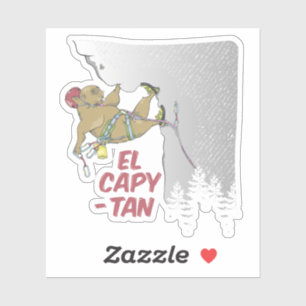Sticker Escalade rock Capybara EP CAPITAIN
