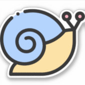 Sticker Escargot (Devant)