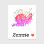 Sticker Escargot dans le style graphique (Feuille)