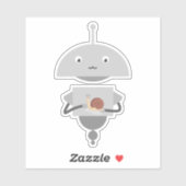 Sticker Escargot de Mia (Feuille)