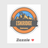 Sticker Eskridge, Kansas (Feuille)