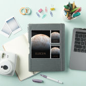 Sticker Espace Extérieur, Cosmos, Système Solaire, Lune Eu (Couverture iPad)