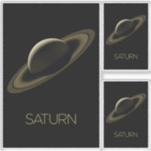 Sticker Espace extra-atmosphérique, Galaxie, Système solai (Devant)