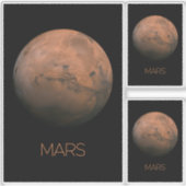 Sticker Espace extra-atmosphérique, Galaxie, Système solai (Devant)