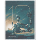 Sticker Espace extra-atmosphérique, Système solaire, 10 an (Devant)