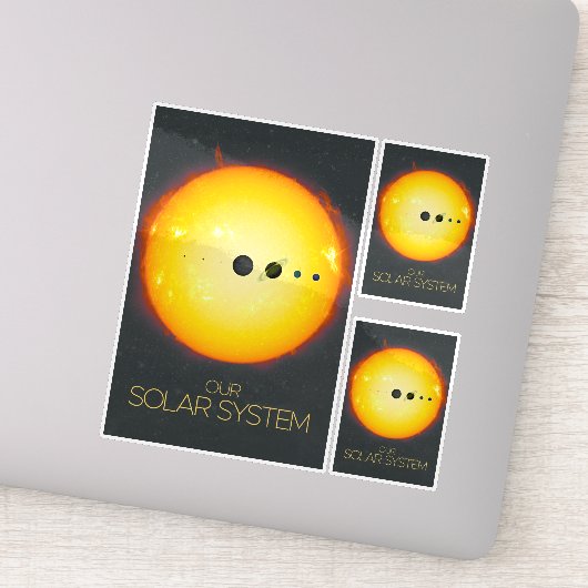 Sticker Espace extra-atmosphérique, Système solaire, Solei (Détail)