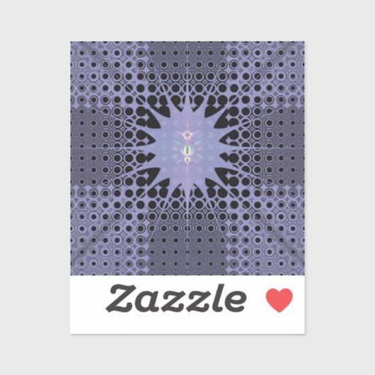 Sticker Espace Violet (Feuille)
