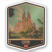 Sticker Espagne (Devant)
