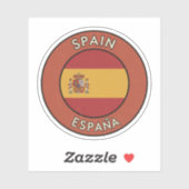Sticker Espagne (Feuille)