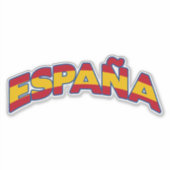Sticker Espagne 1 (Devant)