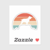 Sticker Espagnol à brancard anglais (Feuille)