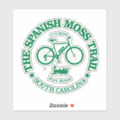 Sticker Espagnol Moss Trail (cyclisme) (Feuille)