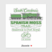 Sticker Espagnol Moss Trail (RT2) (Feuille)
