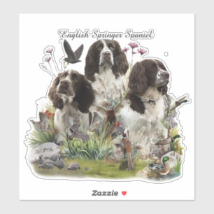 Sticker Espagnol Springer anglais, Art