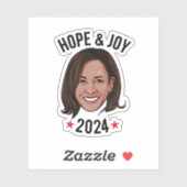 Sticker Espoir et joie - Kamala (Feuille)