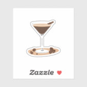 Sticker Espresso Martini (Feuille)