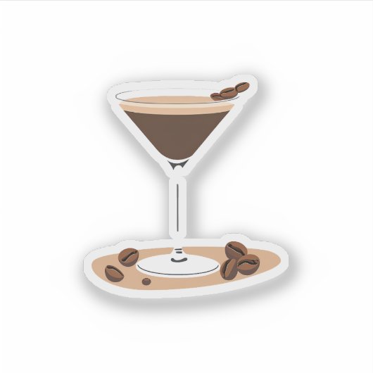 Sticker Espresso Martini (Devant)