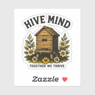 Sticker Esprit de Colonie Design de rucher vintage