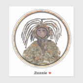 Sticker Esprit de montagne (Feuille)
