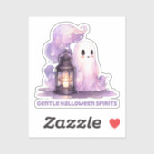 Sticker Esprits doux d'Halloween (Feuille)